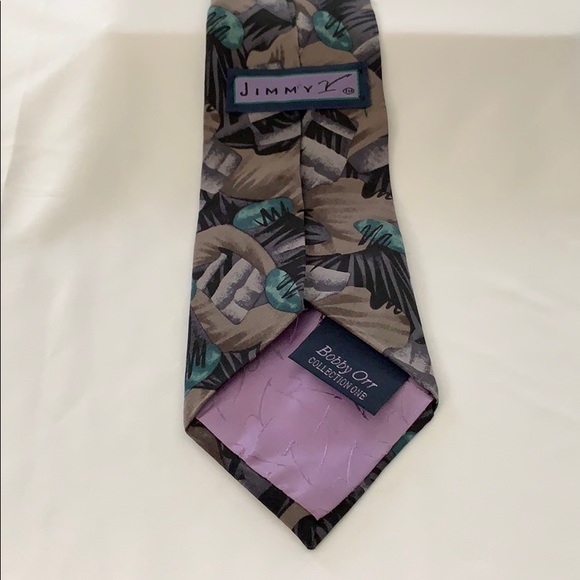 Jimmy V Necktie Bobby Orr Collection One 100% Silk - Picture 2 of 4